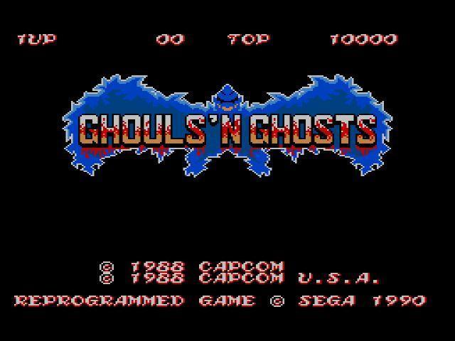 セガマークⅢ・マスターシステム GHOULS´N GHOSTS 大魔界村 SEGA・SG3・MS・MARKⅢ 海外マスターシステム 海外SM-